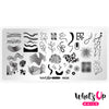 Whats Up Nails - Stamping Plate - All Lined Up