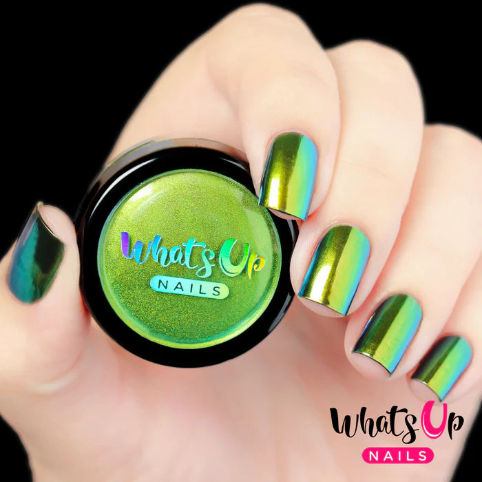 Whats Up Nails - Chrome Powder - Absinthe