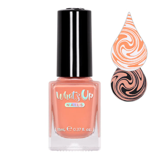 Whats Up Nails - Stamping Polish - Apricot Horizon