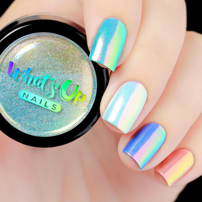 Whats Up Nails - Chrome Powder - Aurora