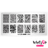 Whats Up Nails - Stamping Plate - Water Marble to Perfection