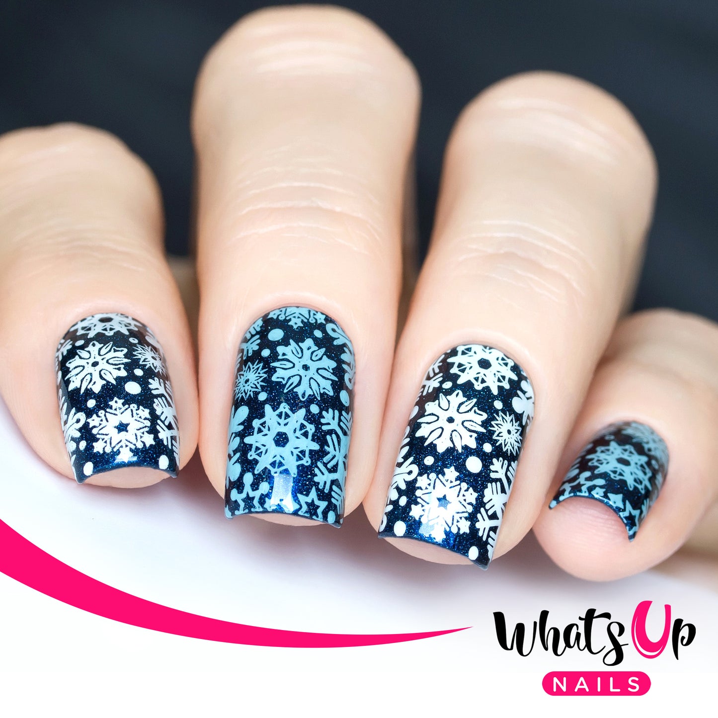 Whats Up Nails - Stamping Plate - Sweater Weather