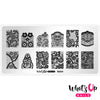 Whats Up Nails - Stamping Plate - Seductive Lace