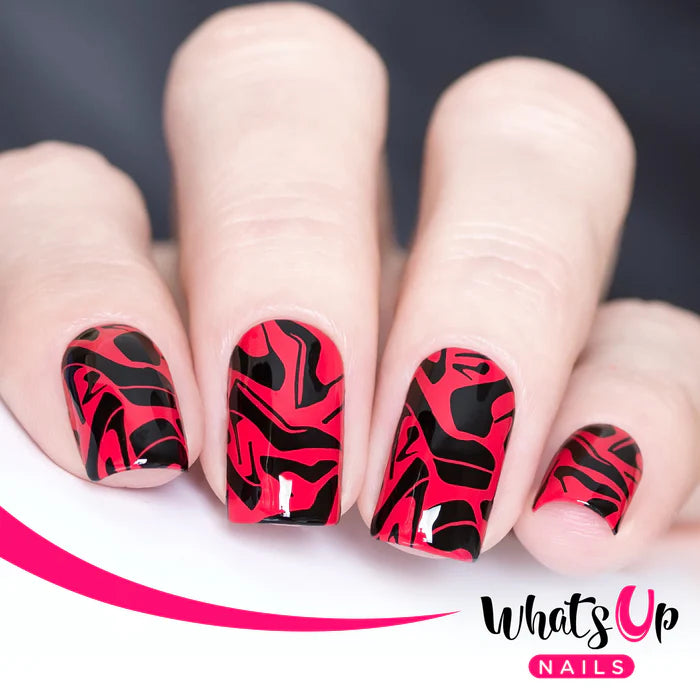 Whats Up Nails - Stamping Plate - A  Lá Mode