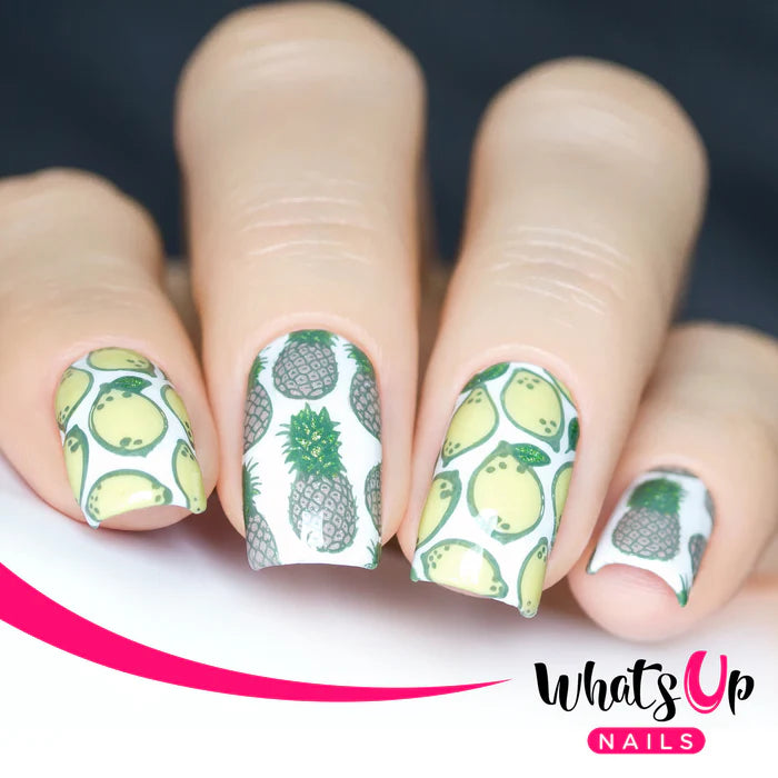 Whats Up Nails - Stamping Plate - Summer Seeds