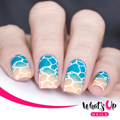 Whats Up Nails - Stamping Plate - Texture Me Nature