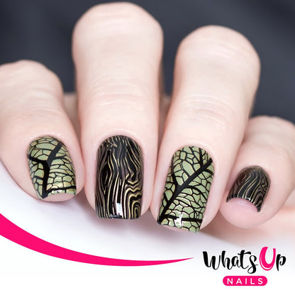 Whats Up Nails - Stamping Plate - Texture Me Nature
