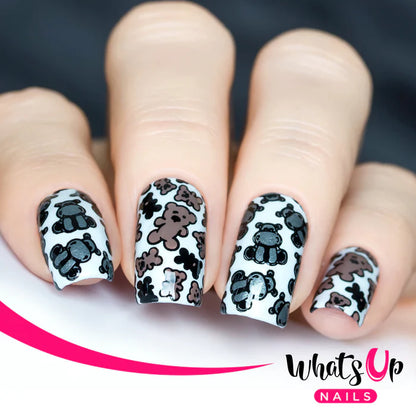 Whats Up Nails - Stamping Plate - Plushie Pals