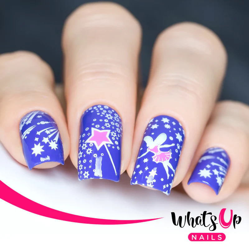 Whats Up Nails - Stamping Plate - Magical Playground