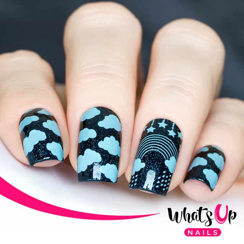 Whats Up Nails - Stamping Plate - Magical Playground