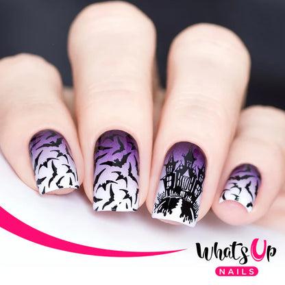 Whats Up Nails - Stamping Plate - Creepin it Real