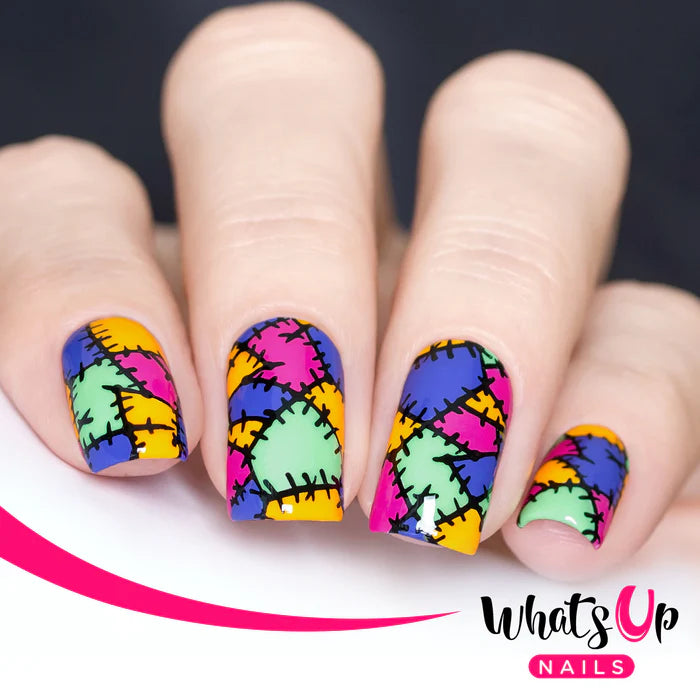 Whats Up Nails - Stamping Plate - Creepin it Real