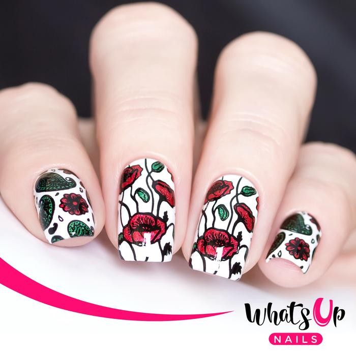 Whats Up Nails - Stamping Plate - Fashion Prints