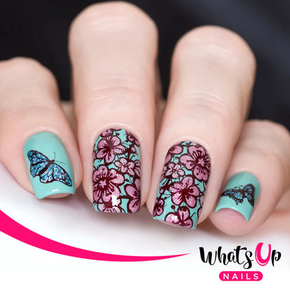 Whats Up Nails - Stamping Plate - Tropical Escape