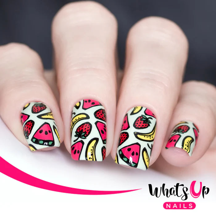 Whats Up Nails - Stamping Plate - Picnic in the Park