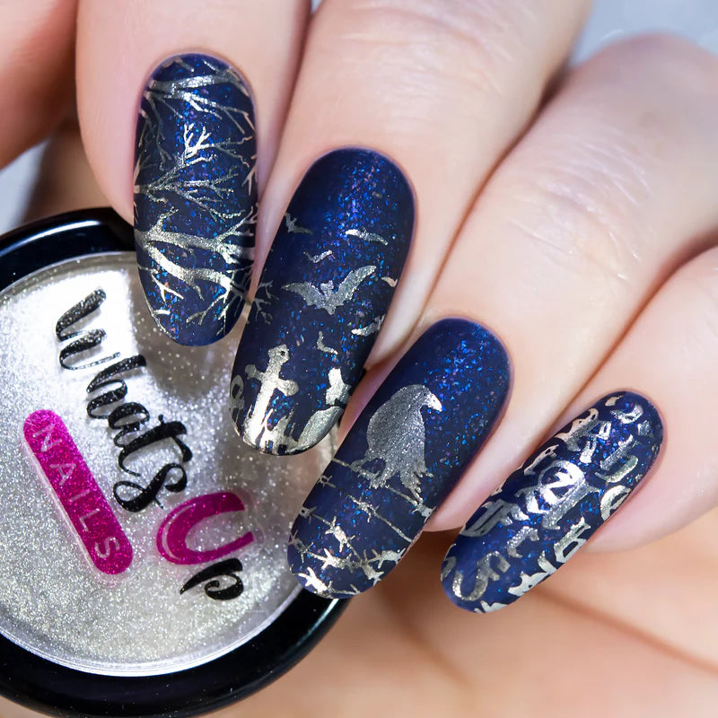 Whats Up Nails - Stamping Plate - Gothic Affection