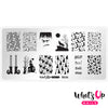 Whats Up Nails - Stamping Plate - Eeks and Screams