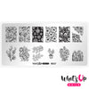 Whats Up Nails - Stamping Plate - Growing Beauty