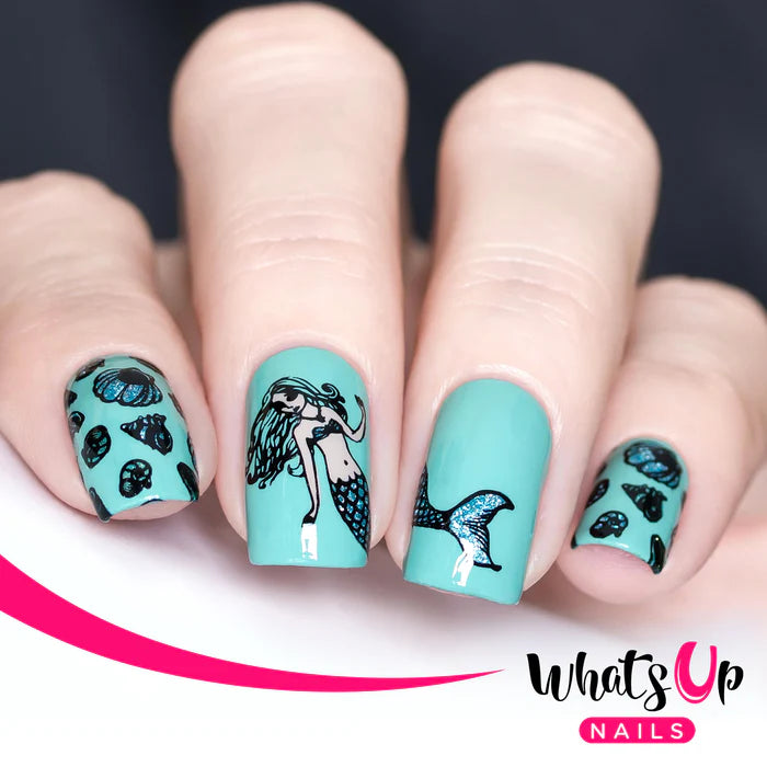 Whats Up Nails - Stamping Plate - Lost at Sea