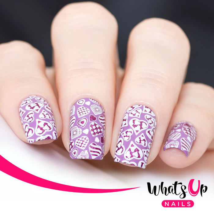 Whats Up Nails - Stamping Plate - Season of Love