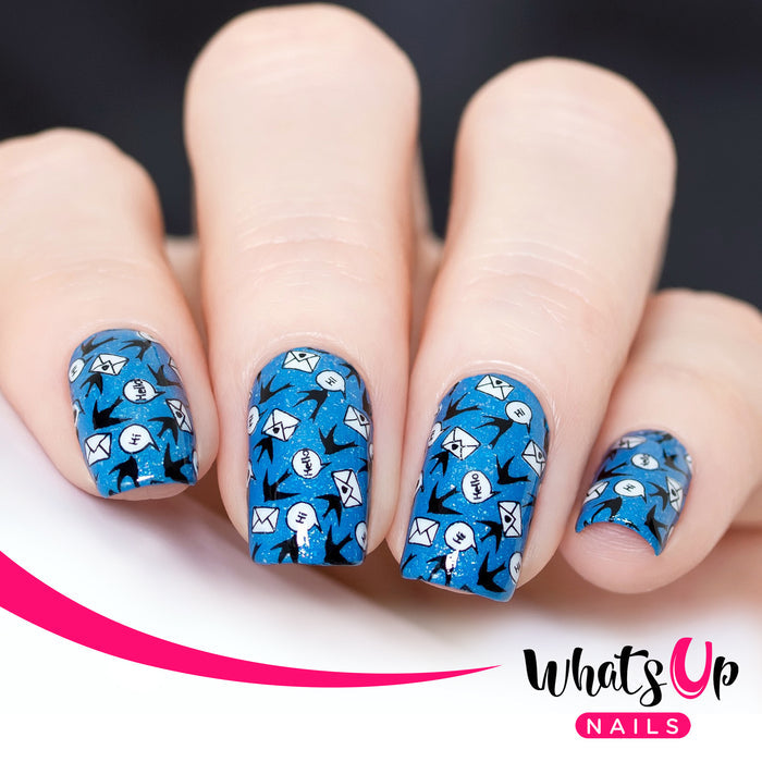 Whats Up Nails - Stamping Plate - Season of Love