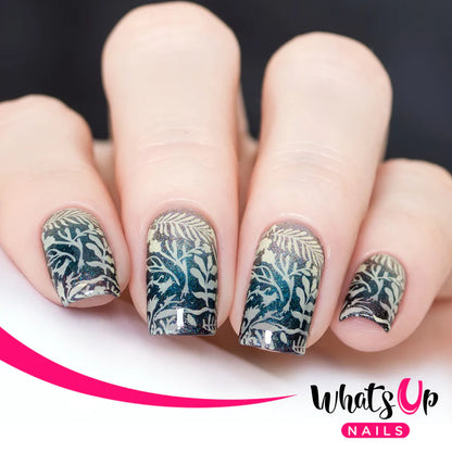Whats Up Nails - Stamping Plate - Sprung on Spring