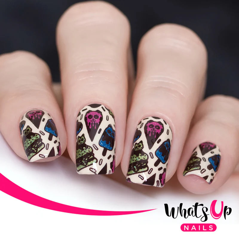 Whats Up Nails - Stamping Plate - Everyday is Caturday