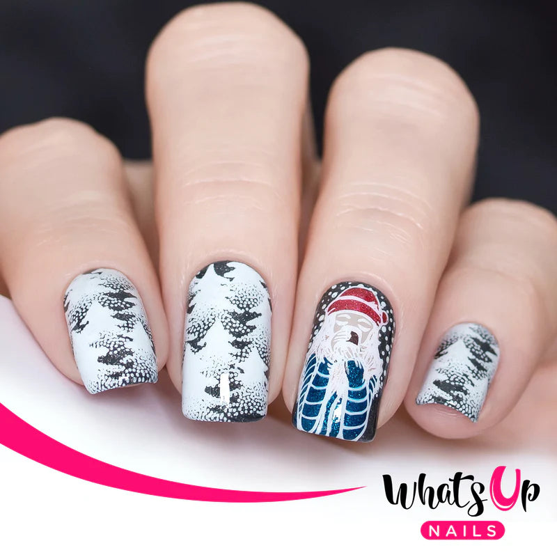 Whats Up Nails - Stamping Plate - Hot Chocolate Season