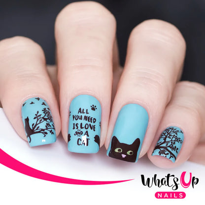 Whats Up Nails - Stamping Plate - Sveta Sanders