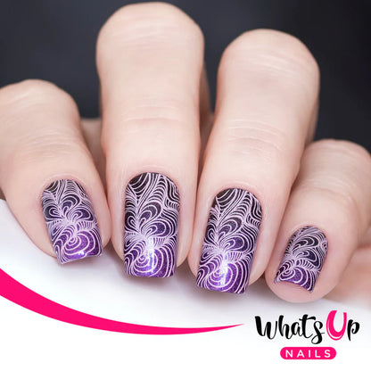 Whats Up Nails - Stamping Plate - Sveta Sanders