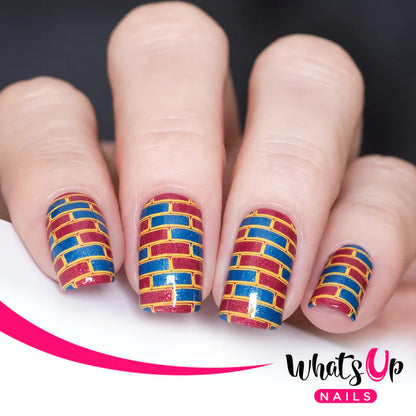 Whats Up Nails - Stamping Plate - Sveta Sanders
