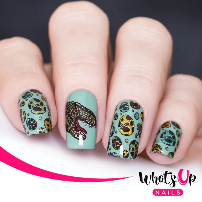 Whats Up Nails - Stamping Plate - Stampasaurus