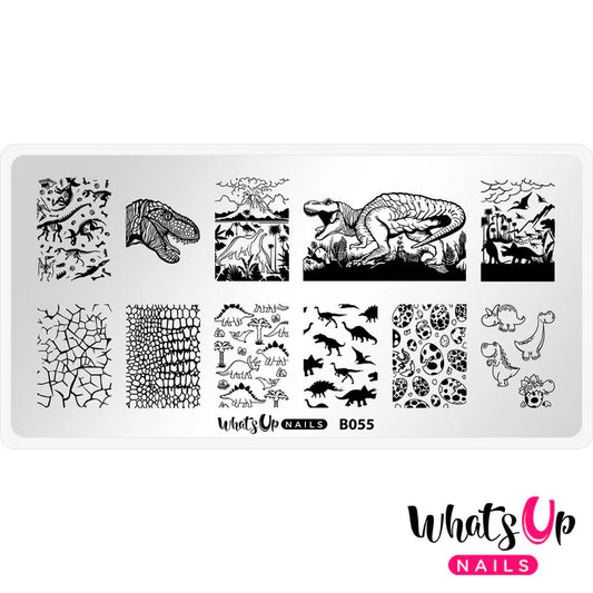 Whats Up Nails - Stamping Plate - Stampasaurus