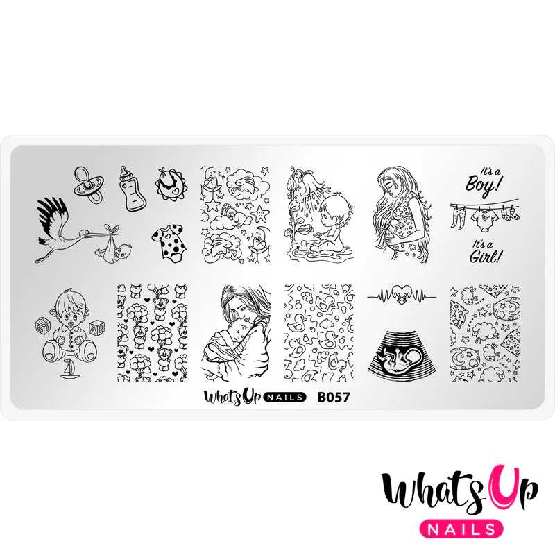 Whats Up Nails - Stamping Plate - The Gift of Life