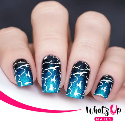 Whats Up Nails - Stamping Plate - Summer in the Countryside