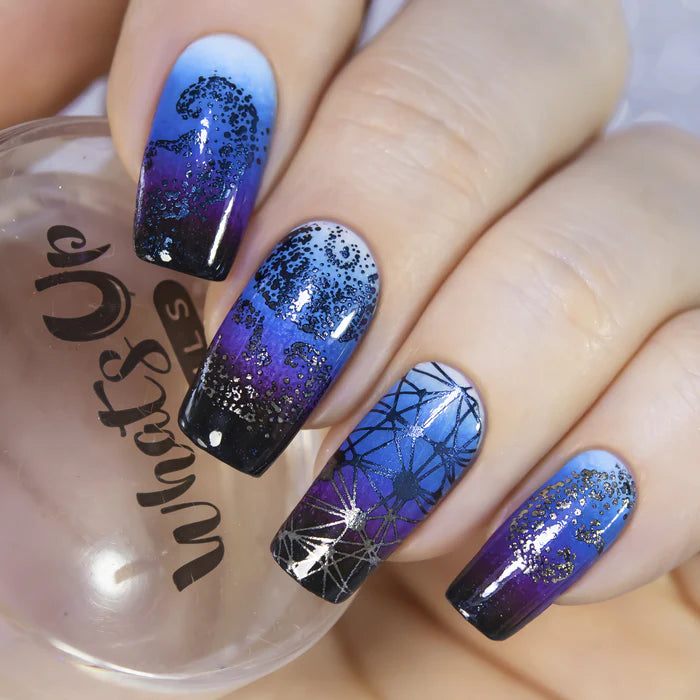 Whats Up Nails - Stamping Plate - Totally Spaced Out