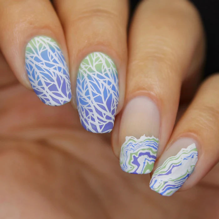 Whats Up Nails - Stamping Plate - Texture Therapy