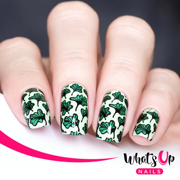 Whats Up Nails - Stamping Plate - The Whole Nine Gourds