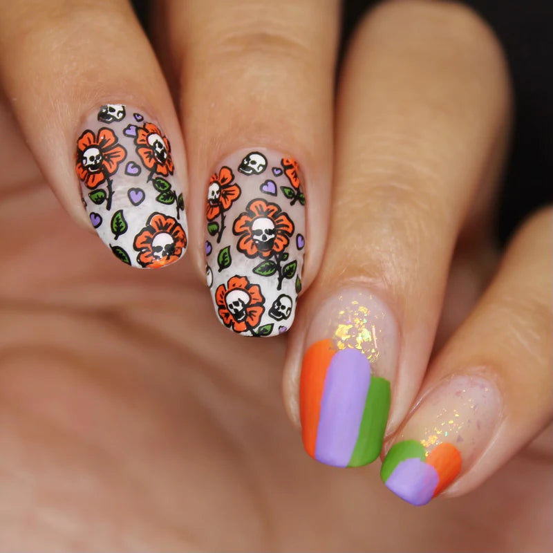 Whats Up Nails - Stamping Plate - No Clowning Around