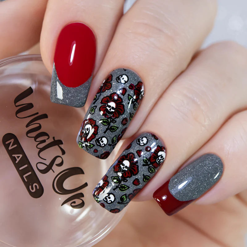 Whats Up Nails - Stamping Plate - No Clowning Around