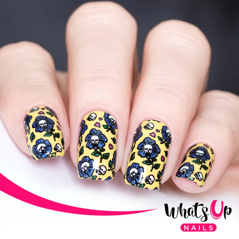 Whats Up Nails - Stamping Plate - No Clowning Around