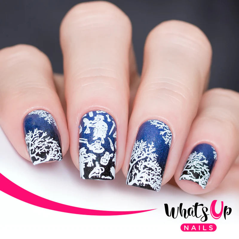 Whats Up Nails - Stamping Plate - No Clowning Around