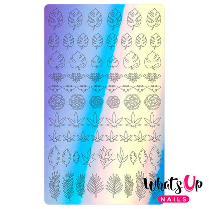Whats Up Nails - Botanical Garden Stickers