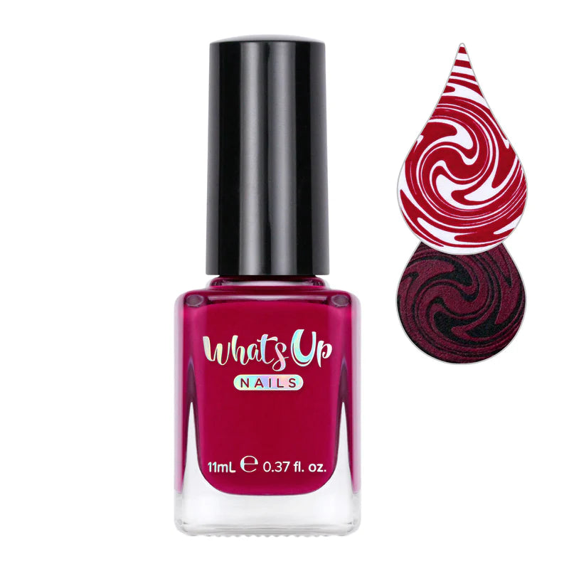 Whats Up Nails - Stamping Polish - Box of Whine