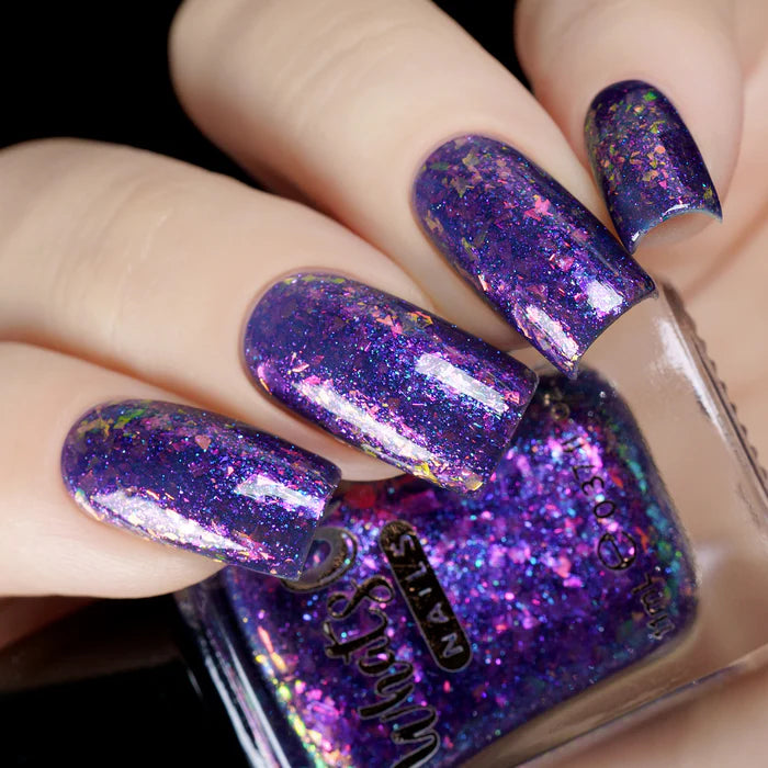 Whats Up Nails - Nail Polish - Early Night (Flash Reflective)