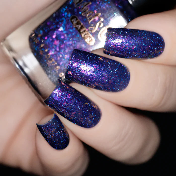 Whats Up Nails - Nail Polish - Early Night (Flash Reflective)