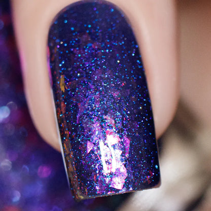 Whats Up Nails - Nail Polish - Early Night (Flash Reflective)