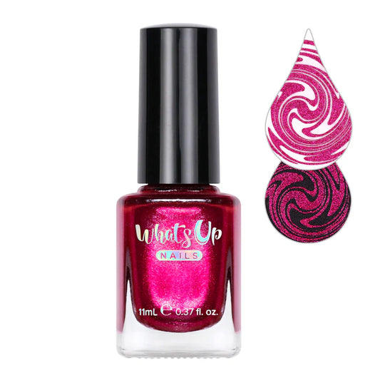 Whats Up Nails - Stamping Polish - Fuchsian Forward