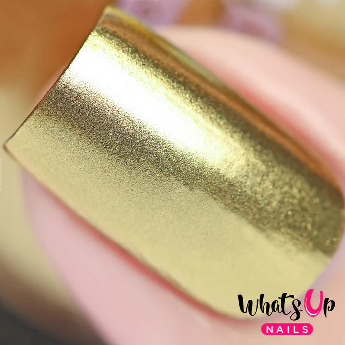 Whats Up Nails - Chrome Powder - Gold