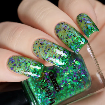 Whats Up Nails - Nail Polish - Goopy Goblin (Thermal)